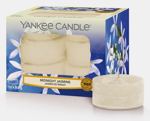 Yankee Candle vonné čajové svíčky Midnight Jasmine