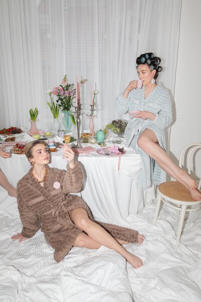 Lejaan Vanda Janda Coat S Nebeská modrá