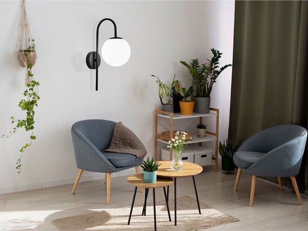 Toolight Nástěnné osvětlení Modern G090-1W černá