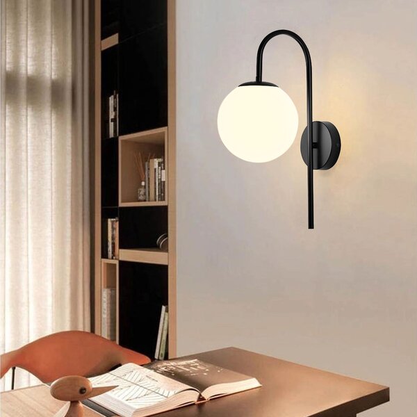 Toolight Nástěnné osvětlení Modern G090-1W černá