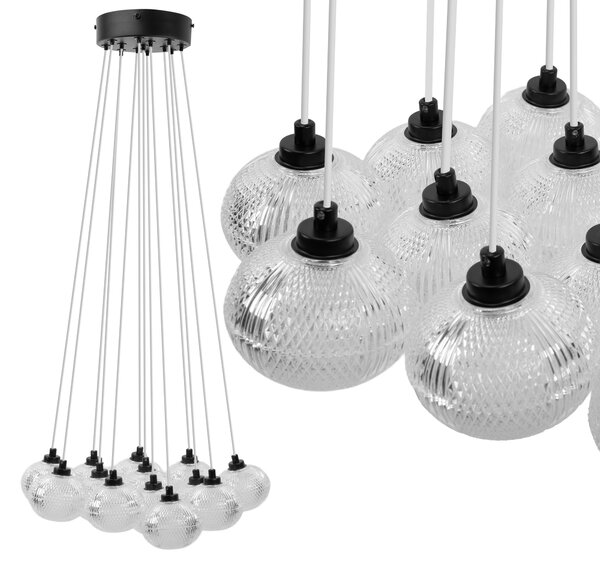 Toolight Rea, LAMP MS024-13CP Black, OSW-09638