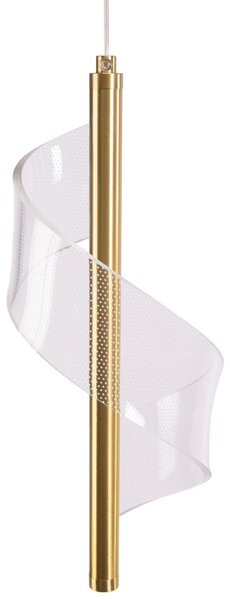 Toolight Toolight, LED stropní svítidlo 110cm, 3.6W, APP1550-CP, zlatá, OSW-05477