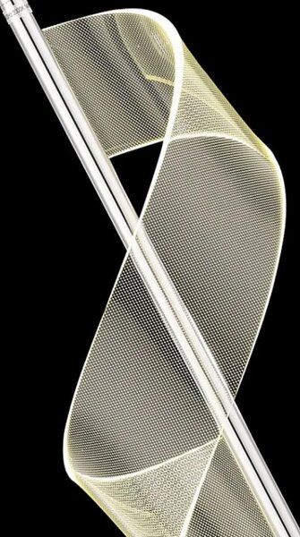 Toolight Toolight, LED stropní svítidlo 110cm, 3.6W, APP1550-CP, zlatá, OSW-05477