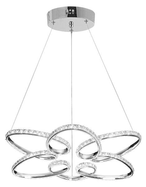 Toolight Toolight, LED stropní osvětlení 54cm, 48W, 4000K, G002-CP, chromová, OSW-09743