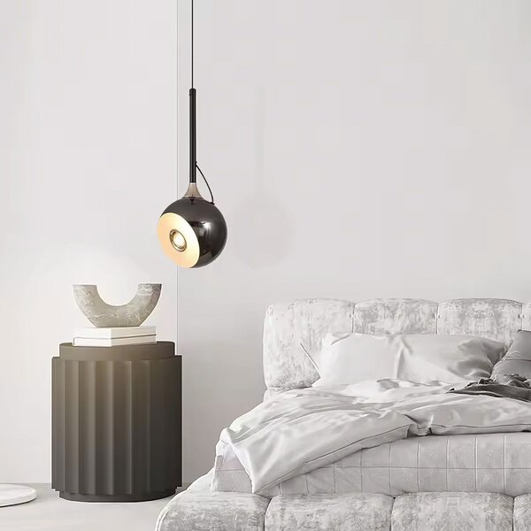 Toolight REA, LAMP LED G087-1CP BLACK CHROME, OSW-09704