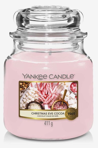 Vonná svíčka Yankee Candle Christmas Eve Cocoa (Classic střední)