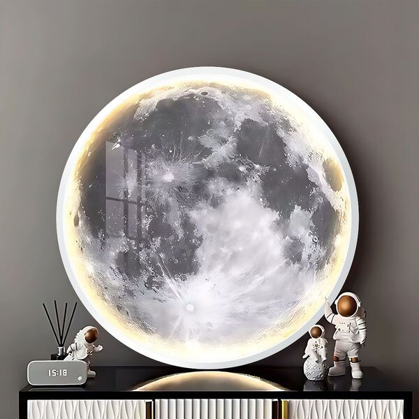 Toolight Moon, LED nástěnné svítidlo 50cm, 35W, 4000K, APP1806-CW, OSW-04352