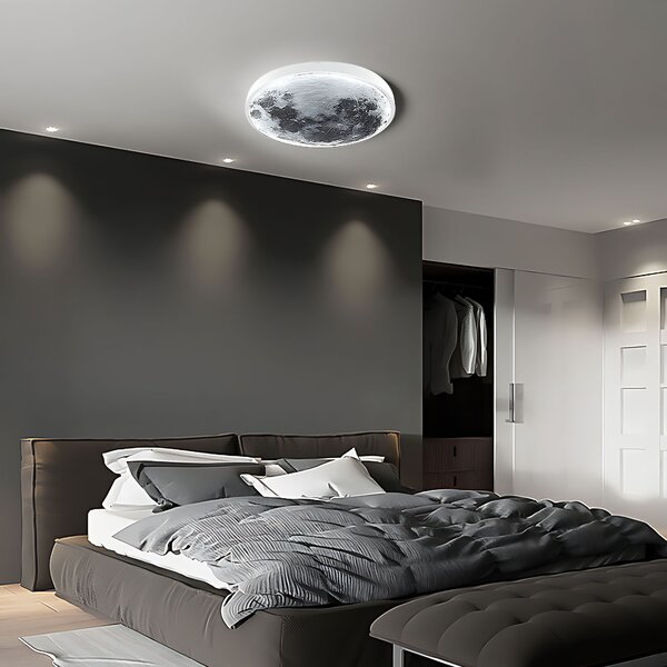 Toolight Moon, LED nástěnné svítidlo 50cm, 35W, 4000K, APP1806-CW, OSW-04352