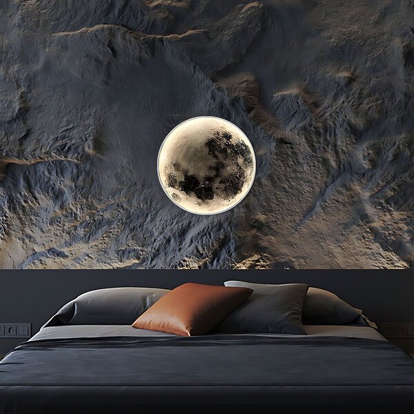 Toolight Moon, LED nástěnné svítidlo 50cm, 35W, 4000K, APP1806-CW, OSW-04352