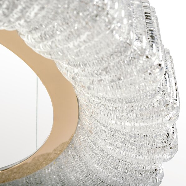 Toolight Toolight, LED závěsné svítidlo 60cm, 40W, 4000K, MS019-CP, růžové zlato, OSW-09631