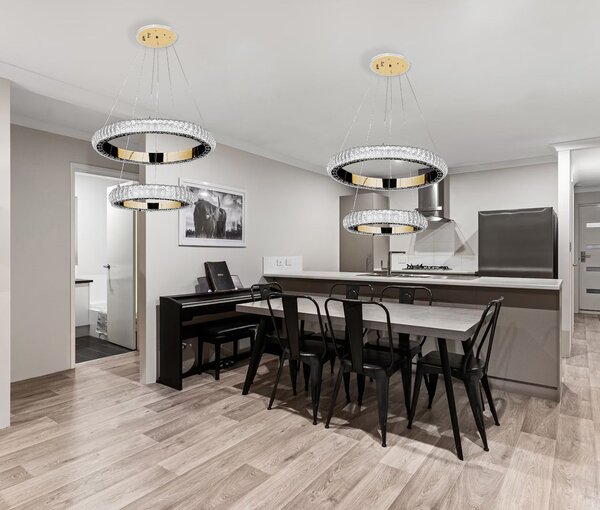 Toolight Závěsné LED osvětlení Urban B9 G043-2CP zlaté