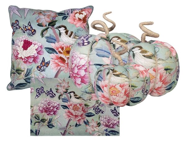 Barevná rohožka s květy a motýlky Butterfly - 75*50*1cm - Mars & More