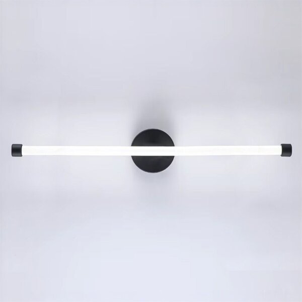 Toolight Toolight, LED nástěnné svítidlo 60cm, 12W, 3000K, LHJ069-W, černá matná, OSW-60037