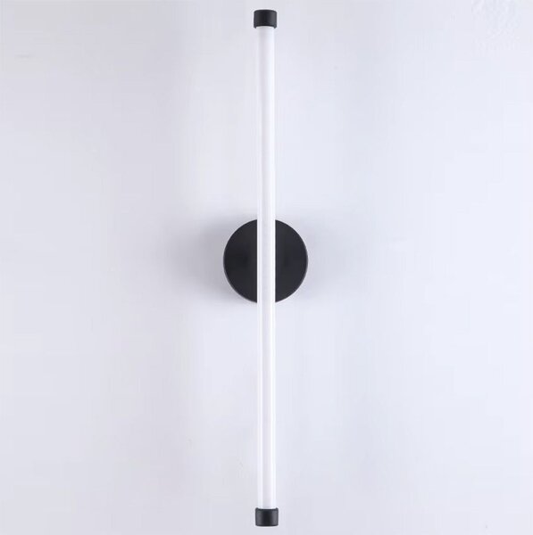Toolight Toolight, LED nástěnné svítidlo 60cm, 12W, 3000K, LHJ069-W, černá matná, OSW-60037