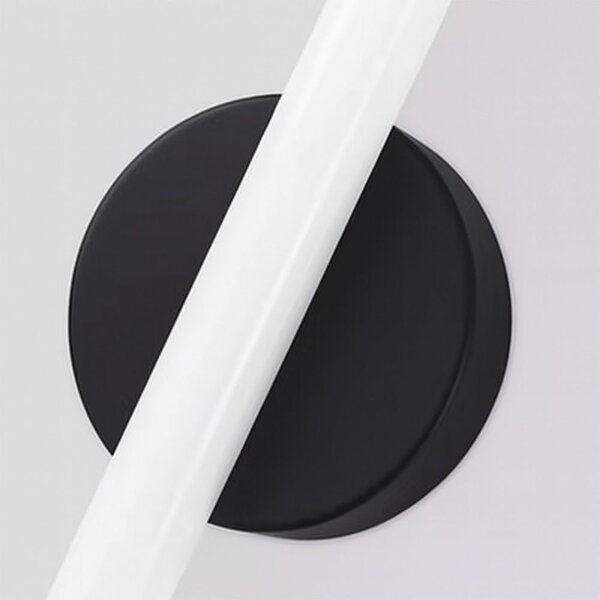 Toolight Toolight, LED nástěnné svítidlo 60cm, 12W, 3000K, LHJ069-W, černá matná, OSW-60037