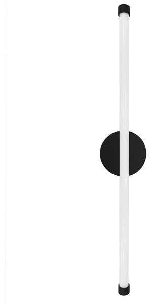 Toolight Toolight, LED nástěnné svítidlo 60cm, 12W, 3000K, LHJ069-W, černá matná, OSW-60037
