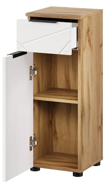 Szynaka Koupelnová skříňka Mazi 45 30 cm dub Wotan/bílá