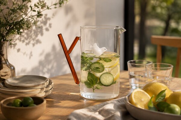 Ichendorf Milano designové džbány Animal Farm Bird Jug