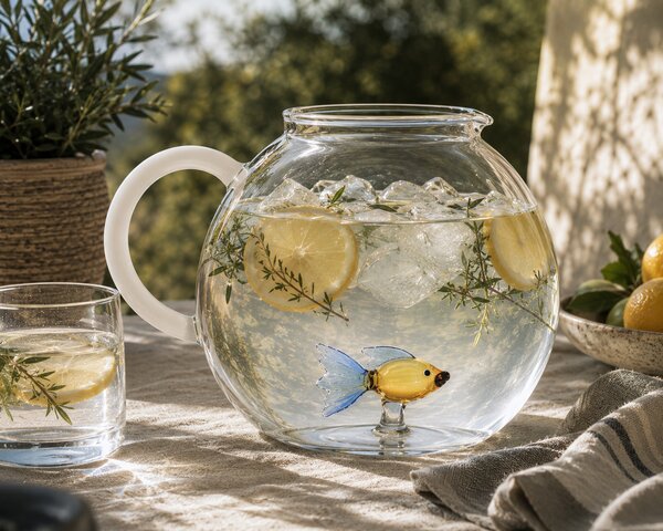 Ichendorf Milano designové džbány Animal Farm Fish Jug