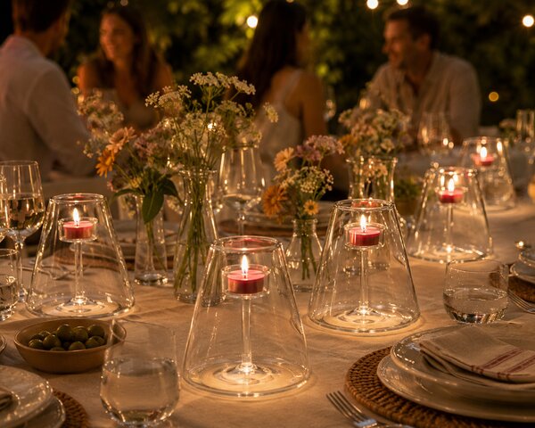 Ichendorf Milano designové svícny Abatjour Candle Holder Low