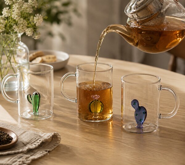 Ichendorf Milano designové šálky Desert Plants Mug Cactus Blue