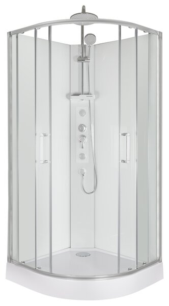 Novoterm Hydromasážní box NV-Wega 90x90 bílý