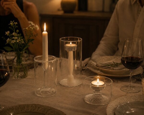 Ichendorf Milano designové svícny Ghost Candle Holder (výška 6 cm)