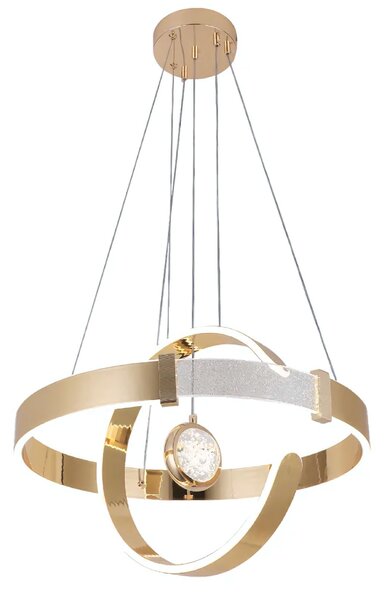 Toolight Toolight, LED stropní osvětlení 64W, 3000W, LHJ060-CP, zlatá, OSW-50029