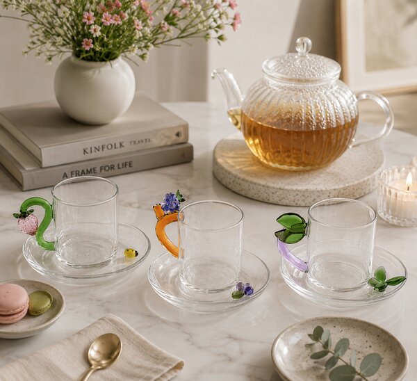 Ichendorf Milano designové šálky na kávu Fruits & Flowers Coffee Cup Blackberry