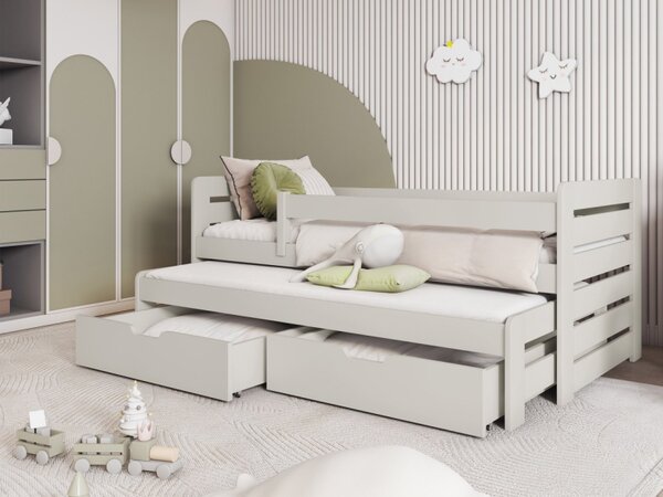 Postel pro dva Catalonia 80, Rozměr postele: 80x170-180, Barva:: sosna 5902928469950
