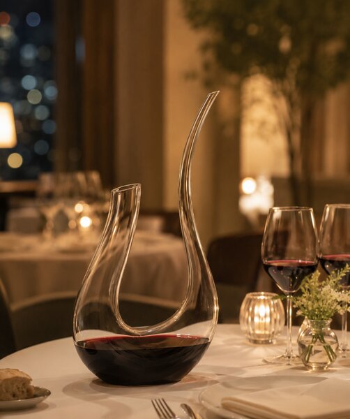 Ichendorf Milano designové karafy na víno Le Muse Leda Decanter Medium