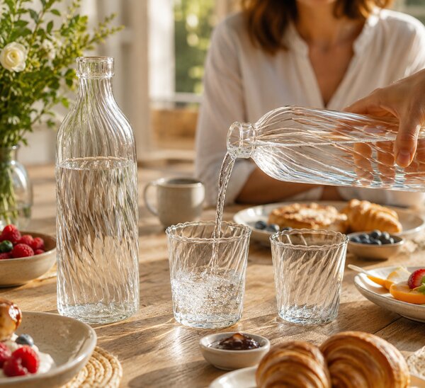 Ichendorf Milano designové láhve Venezia Ottico Bottle With Lid