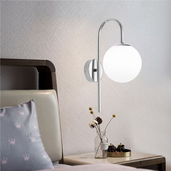 Toolight Nástěnné osvětlení Modern G092-1W Chrome