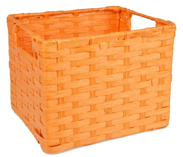 Vingo Úložný box oranžový Rozměry (cm): 22x24, v. 20