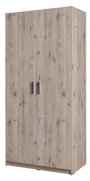Šatní skříň 92 cm FUNZA 2- dub wellington