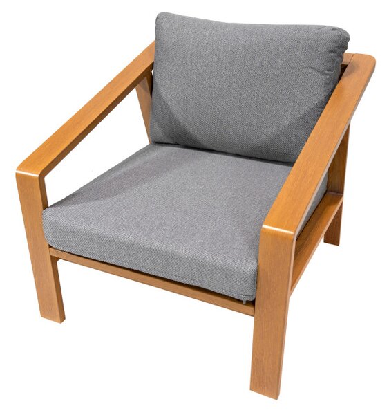 Set zahradního nábytku MODERN DELIGHT 4v1 šedý / béžový