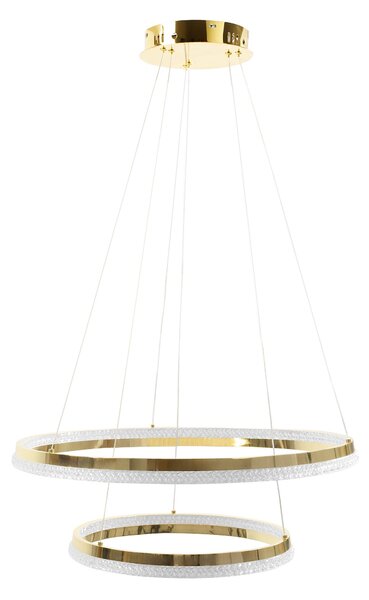 Toolight Toolight, LED stropní svítidlo 60cm, 75W, 3000K, LHJ043-CP2, zlatá, OSW-50020