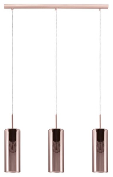 Eglo 98699 - Lustr na lanku SELVINO 3xE27/15W/230V