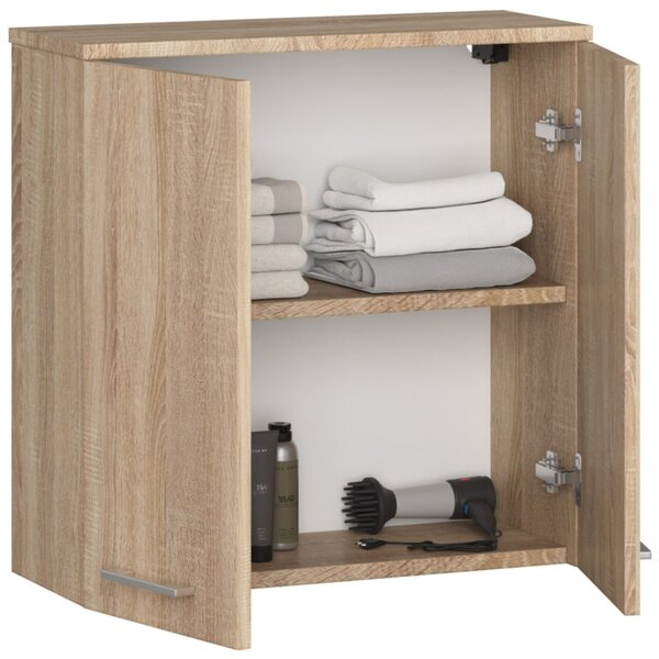 Ak furniture Skříňka do koupelny FIN 60 cm dub sonoma