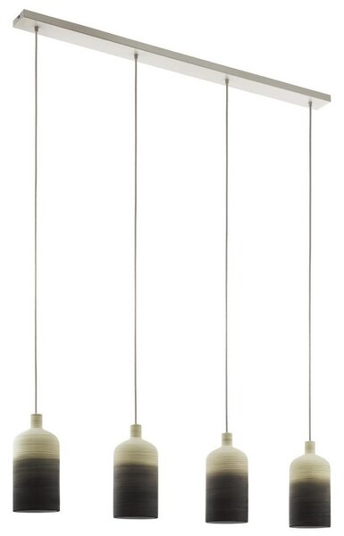 Eglo 39752 - Lustr na lanku AZBARREN 4xE27/40W/230V