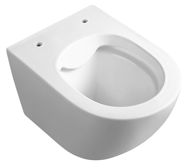 BPS-koupelny Závěsná WC mísa se SoftClose sedátkem HYD-4146, bílá