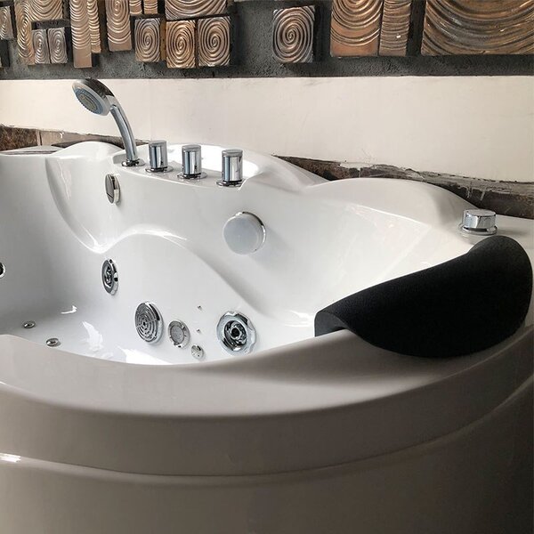 BPS-koupelny Hydromasážní vana HYD-PA924 160x88 s ohřevem vody