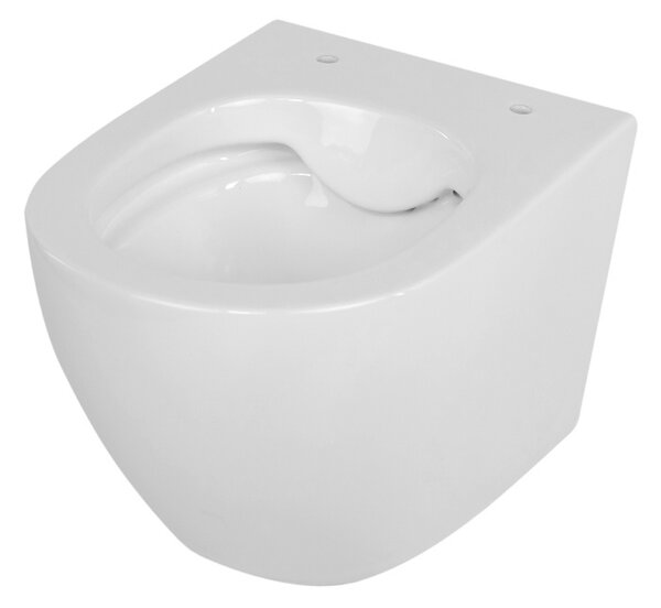 BPS-koupelny Závěsná WC mísa se SoftClose sedátkem HYD-4146, bílá