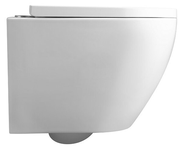 BPS-koupelny Závěsná WC mísa se SoftClose sedátkem HYD-4146, bílá