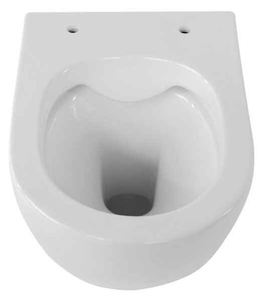 BPS-koupelny Závěsná WC mísa se SoftClose sedátkem HYD-4146, bílá