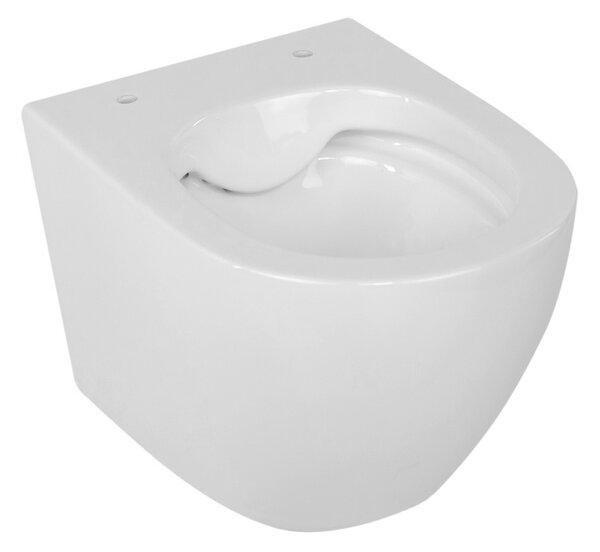 BPS-koupelny Závěsná WC mísa se SoftClose sedátkem HYD-4146, bílá