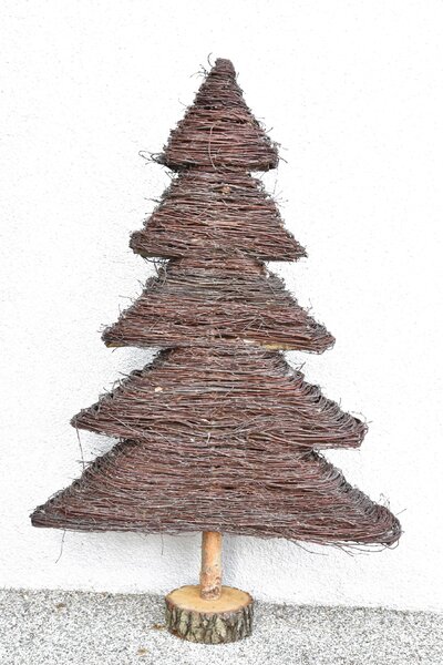 Vingo Vánoční stromeček – březový, 118 cm