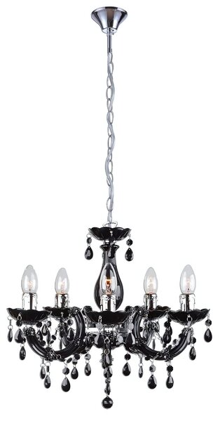 Toolight Rea, Stropní svítidlo EBT002-5CP BLACK, OSW-01251