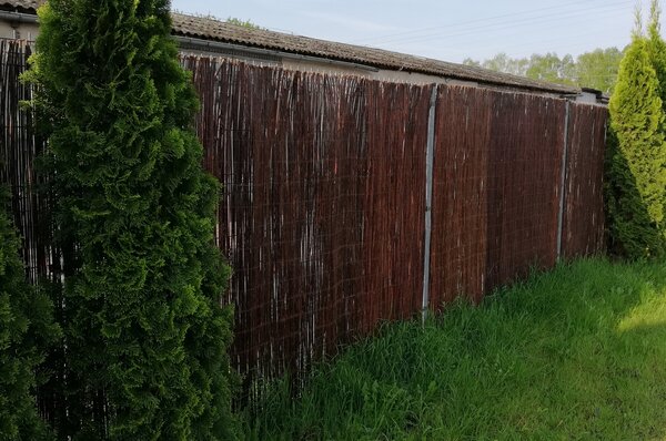Vingo Proutěná zástěna na plot Výška plotu: 180 cm, Délka plotu: 300 cm