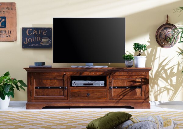 CAMBRIDGE TV stolek 170x55 cm, akácie